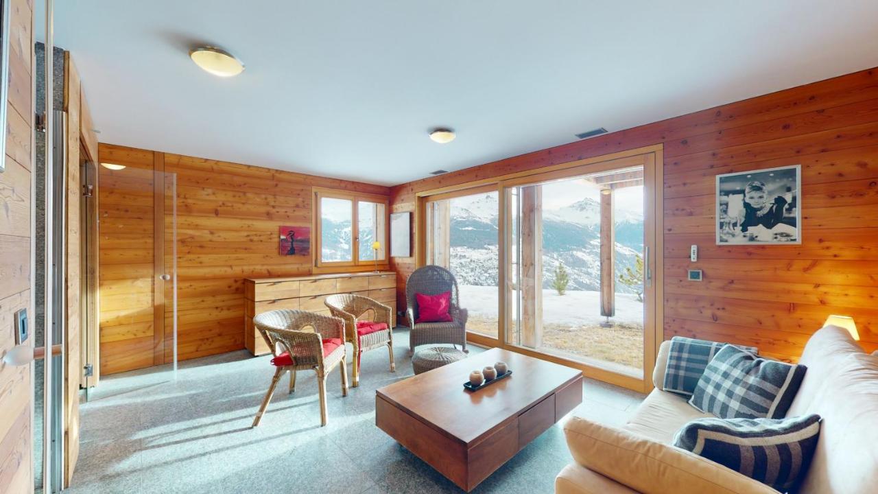 Etoiles Des Neiges Luxe & Jacuzzi Chalet 12 Pers By Alpvision Residences Heremence Экстерьер фото